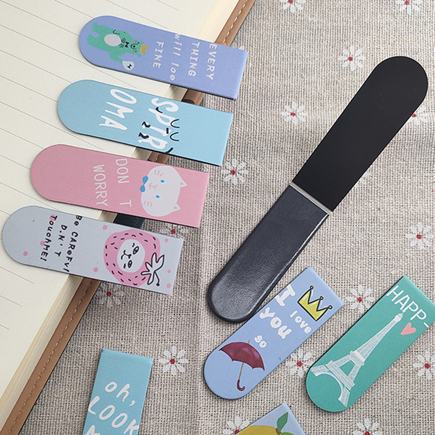 Custom Flexible Magnetic Bookmark 6