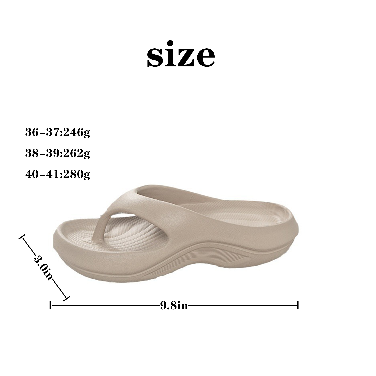 Non-Slip Odor-Resistant Fashion New Flip Flops 3