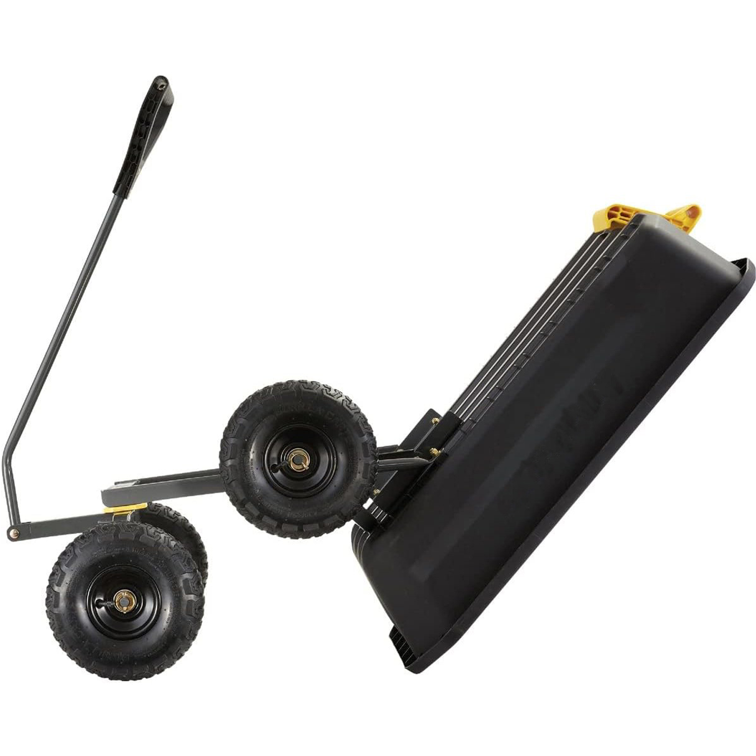 Heavy-Duty Polyethylene Dump Truck w/ Non-Flat Tires 2
