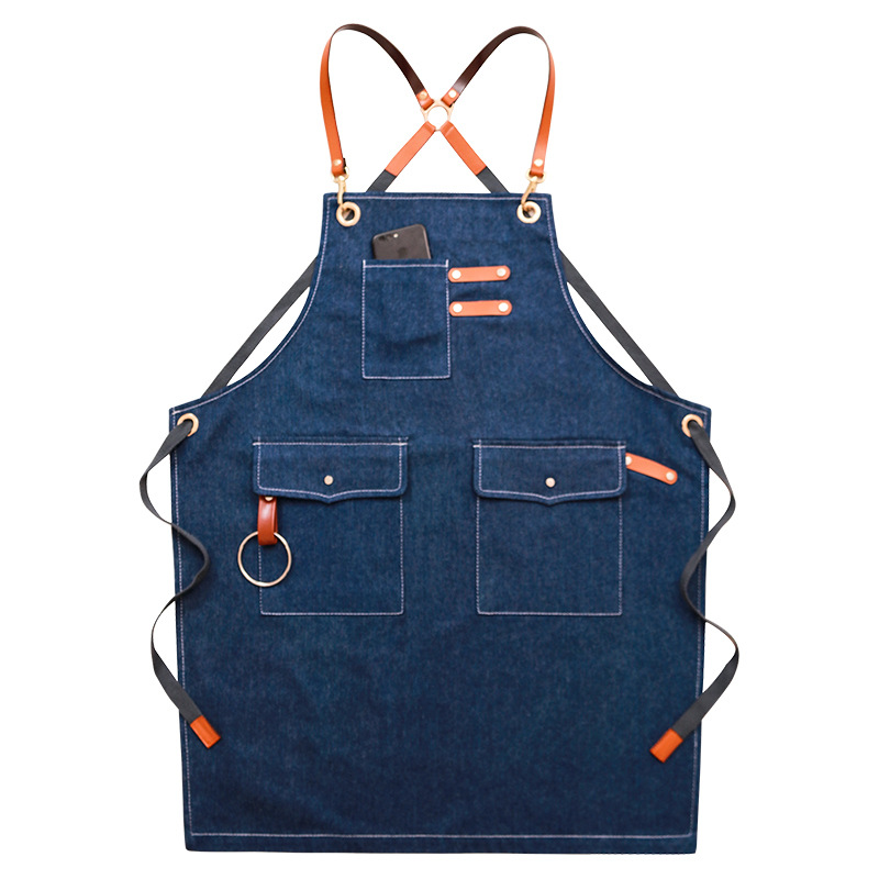 Chef Customized Aprons for Men Women / Large Pockets 5