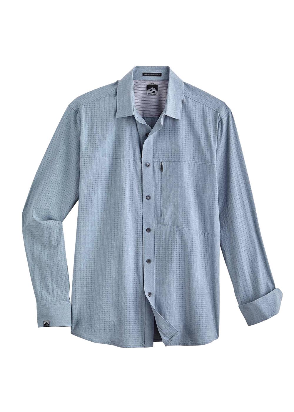 Storm Creek Men's Naturalist 4-Way Stretch Long Sleeve Outdoor Shirt