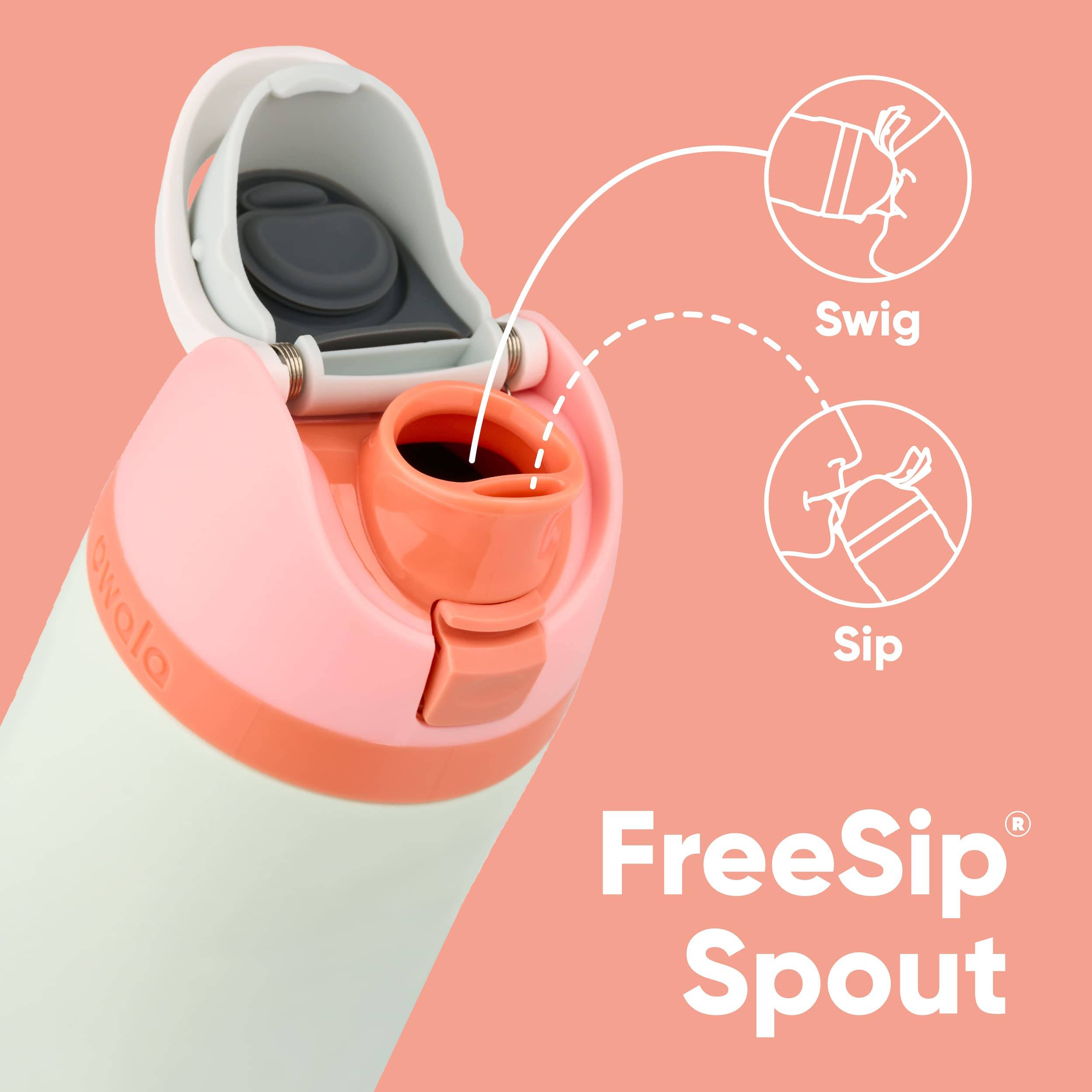 32OZ Insulated Stainless Steel Water Bottle w/ Straw, custom water bottle with logo imprint 3