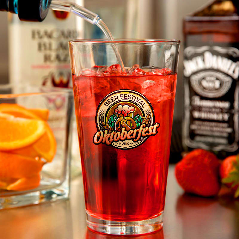 16 Oz. Libbey® Pint Glass - Full Color Logo Or Engraved 4