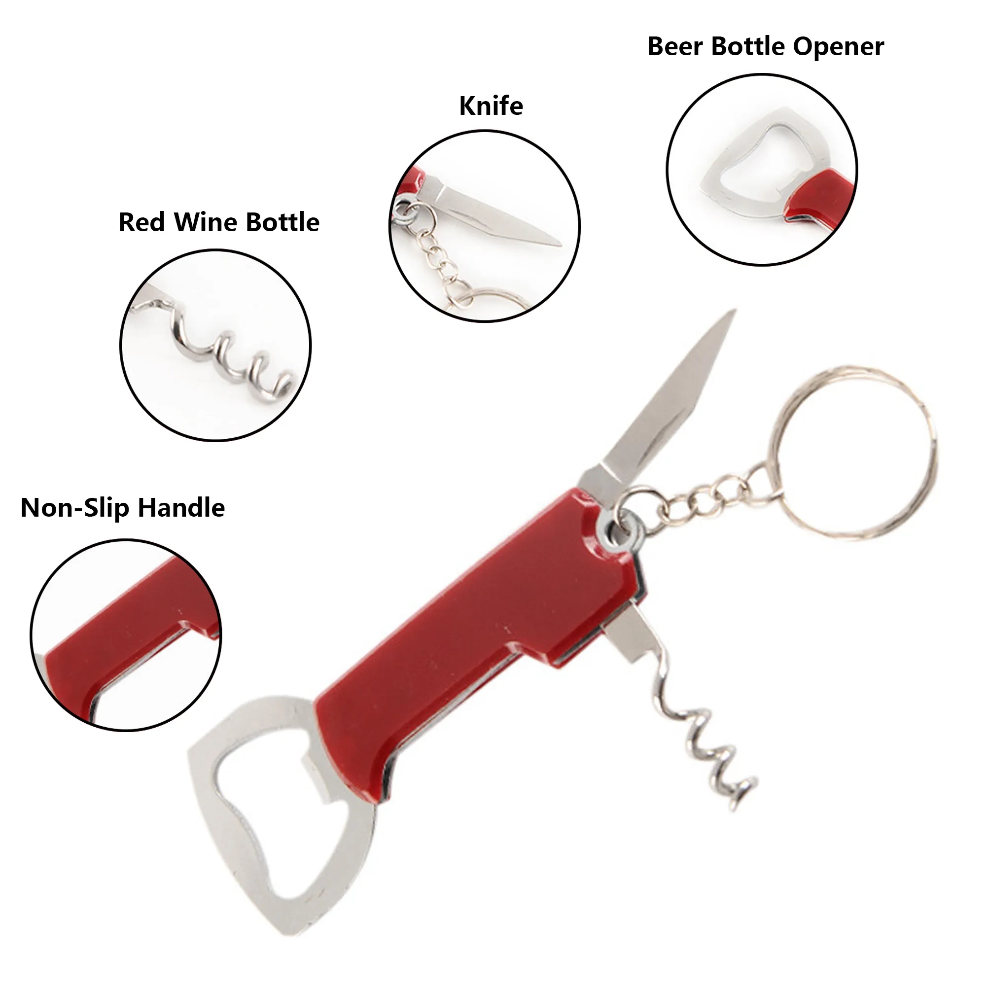 Stainless Steel Multi-Functional Bottle Opener 3