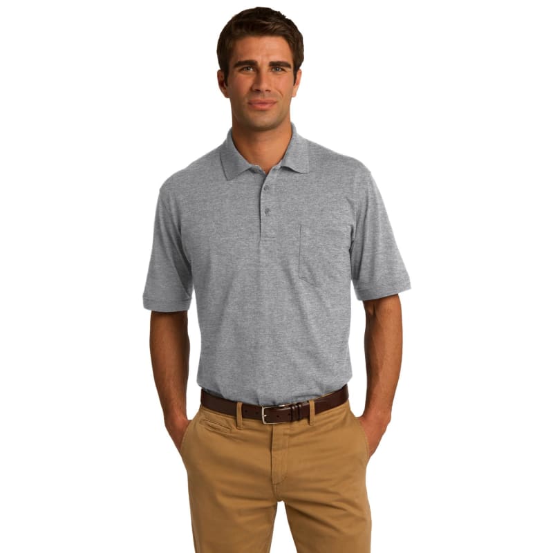 Port & Company Core Blend Jersey Knit Pocket Polo. 32