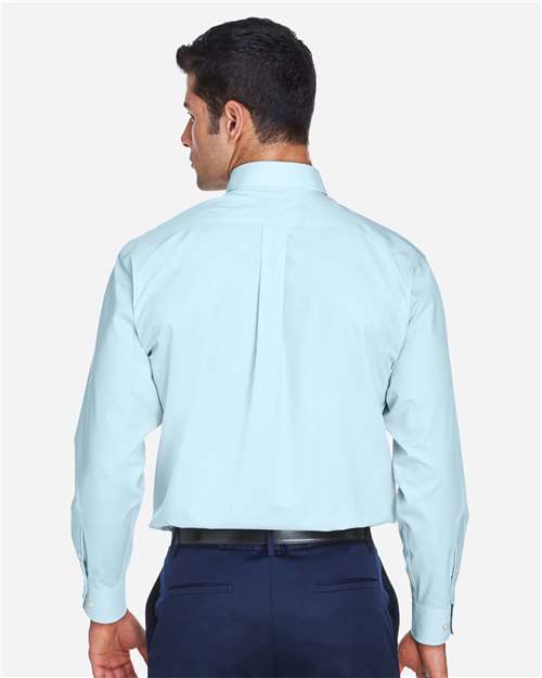 Men's Crown Collection® Broadcloth Woven Dress Shirt - D620 29