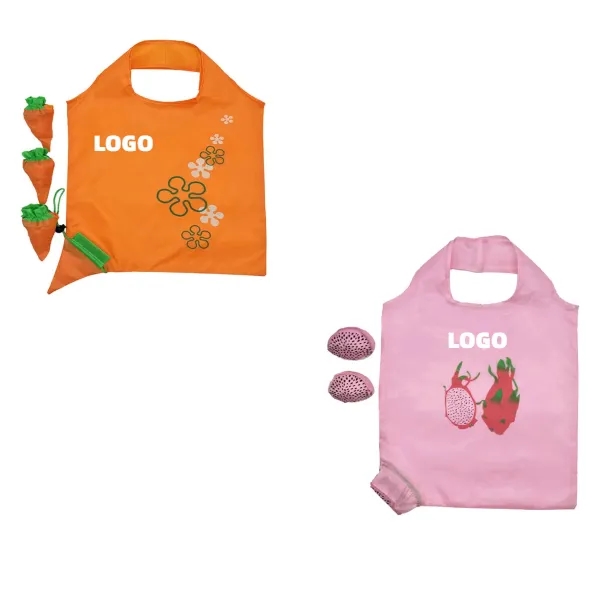 Fruits Reusable Grocery Shopping Tote Bags 6