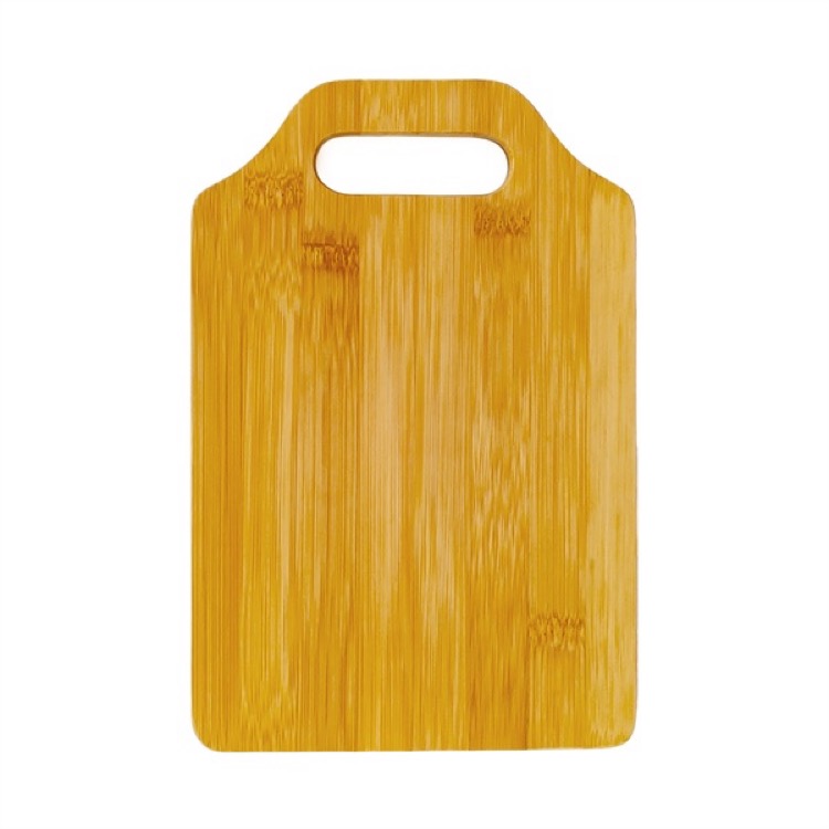 Small Flow Bamboo Cutting Board w/Handle 3
