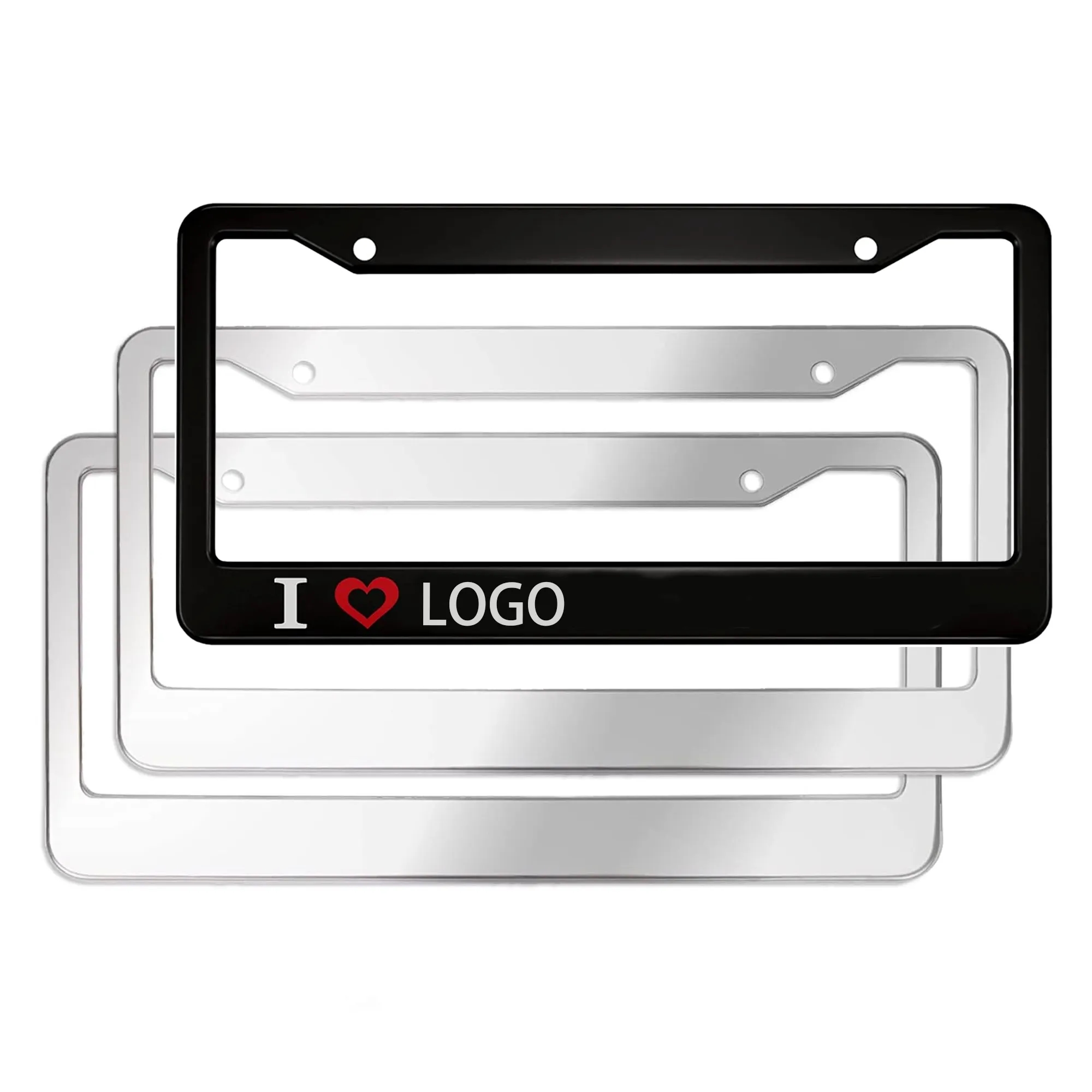 Aluminum Alloy License Plate Frame 1