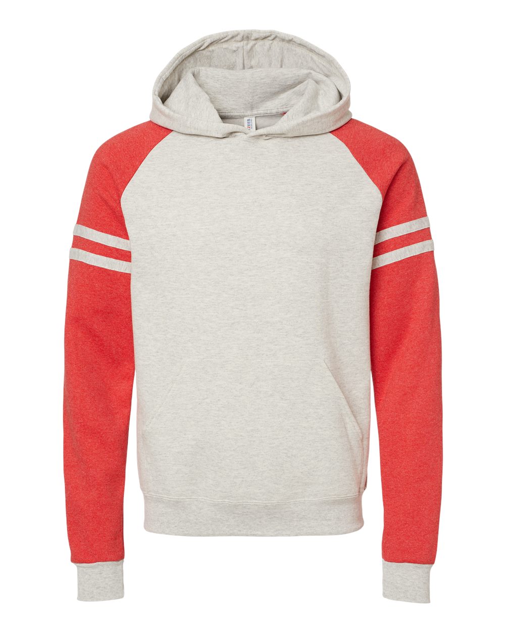 Unisex Nublend® Varsity Colorblocked Raglan Hooded Sweatshirt - 97CR 21