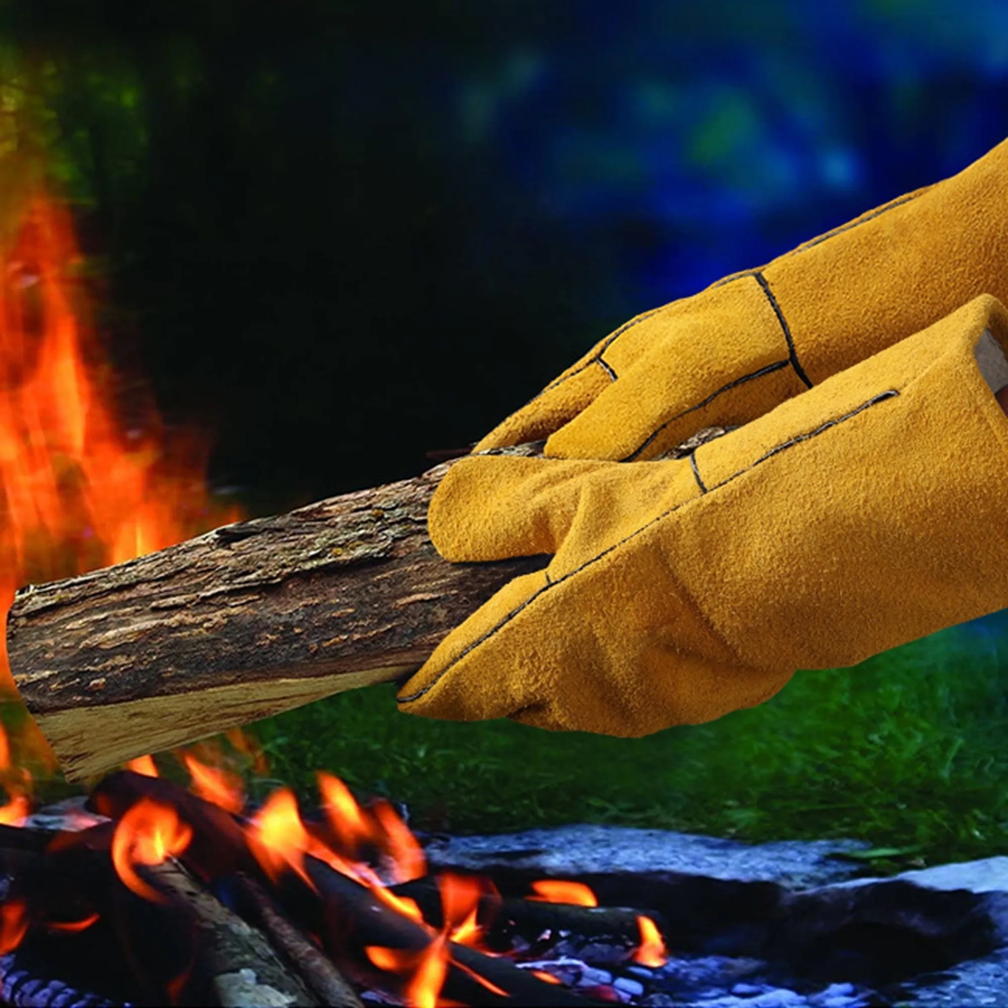 Leather Work Gloves 1