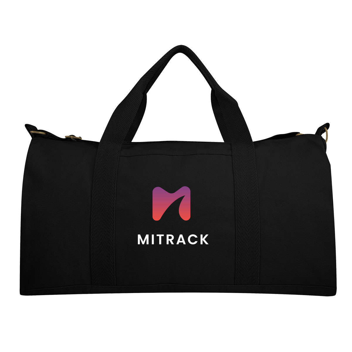 Aware™ 14 Oz. Recycled Cotton Flat Bottom Duffel Bag 13