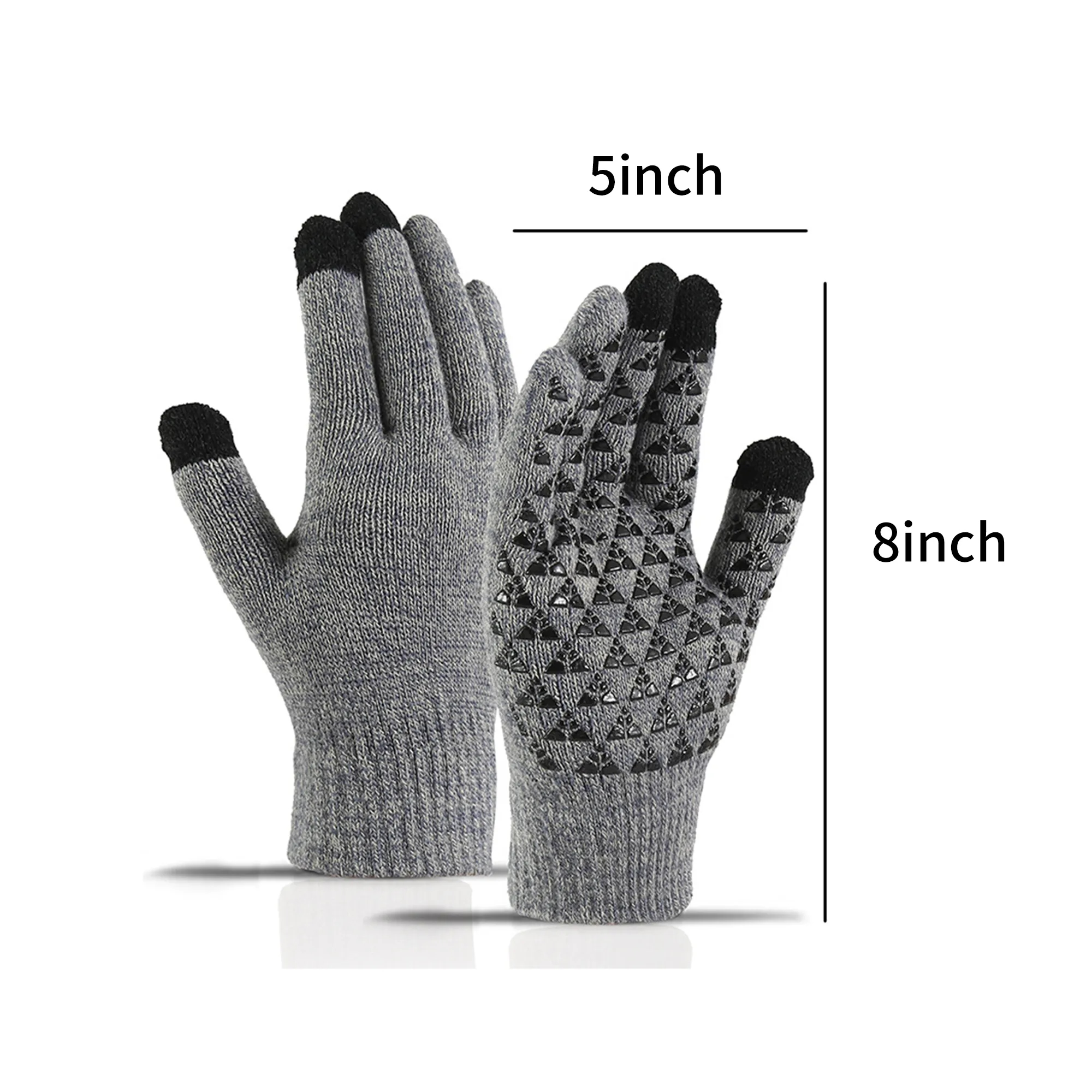 Winter Knit Touchscreen Gloves 13