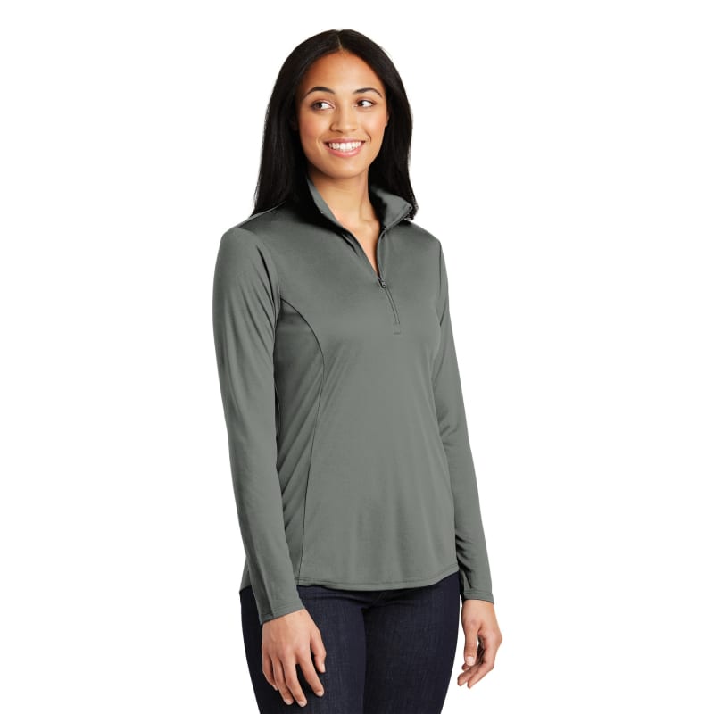 Sport-Tek Women's PosiCharge Competitor 1/4-Zip Pullover., custom hoodie or sweatshirt with logo imprint 35