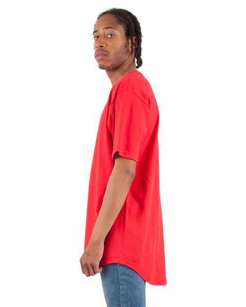 Unisex Curved Hem Long T-Shirt - SHCLT 10