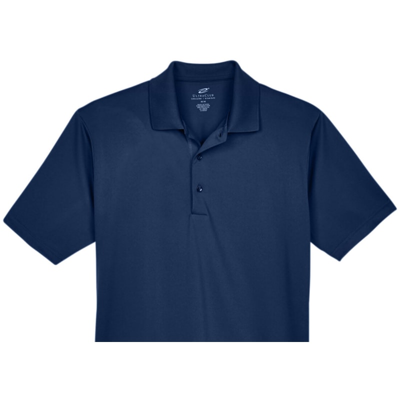 UltraClub Men's Cool & Dry 8-Star Elite Performance Interlock Polo 24