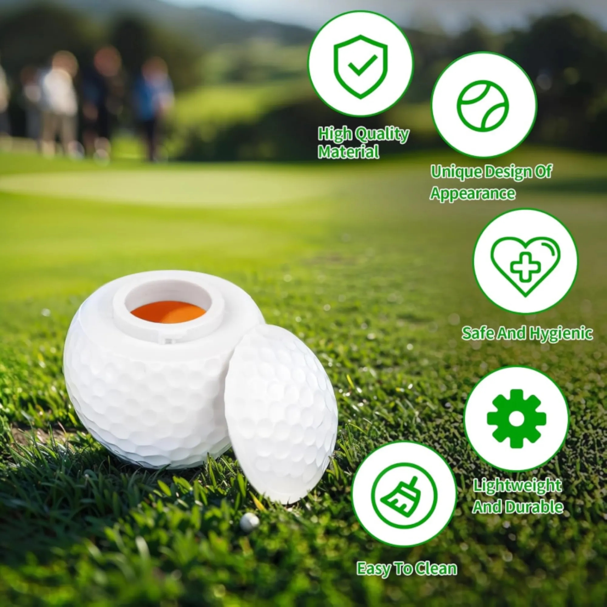 Creative Golf Ball Shaped Wine Glass 2