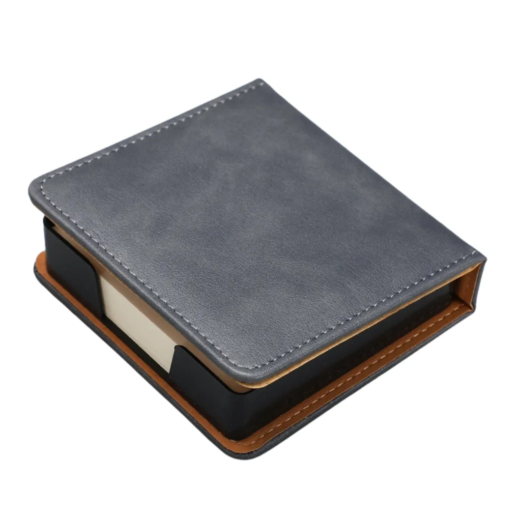 PU Leather Edge-Bound Note Holder 6