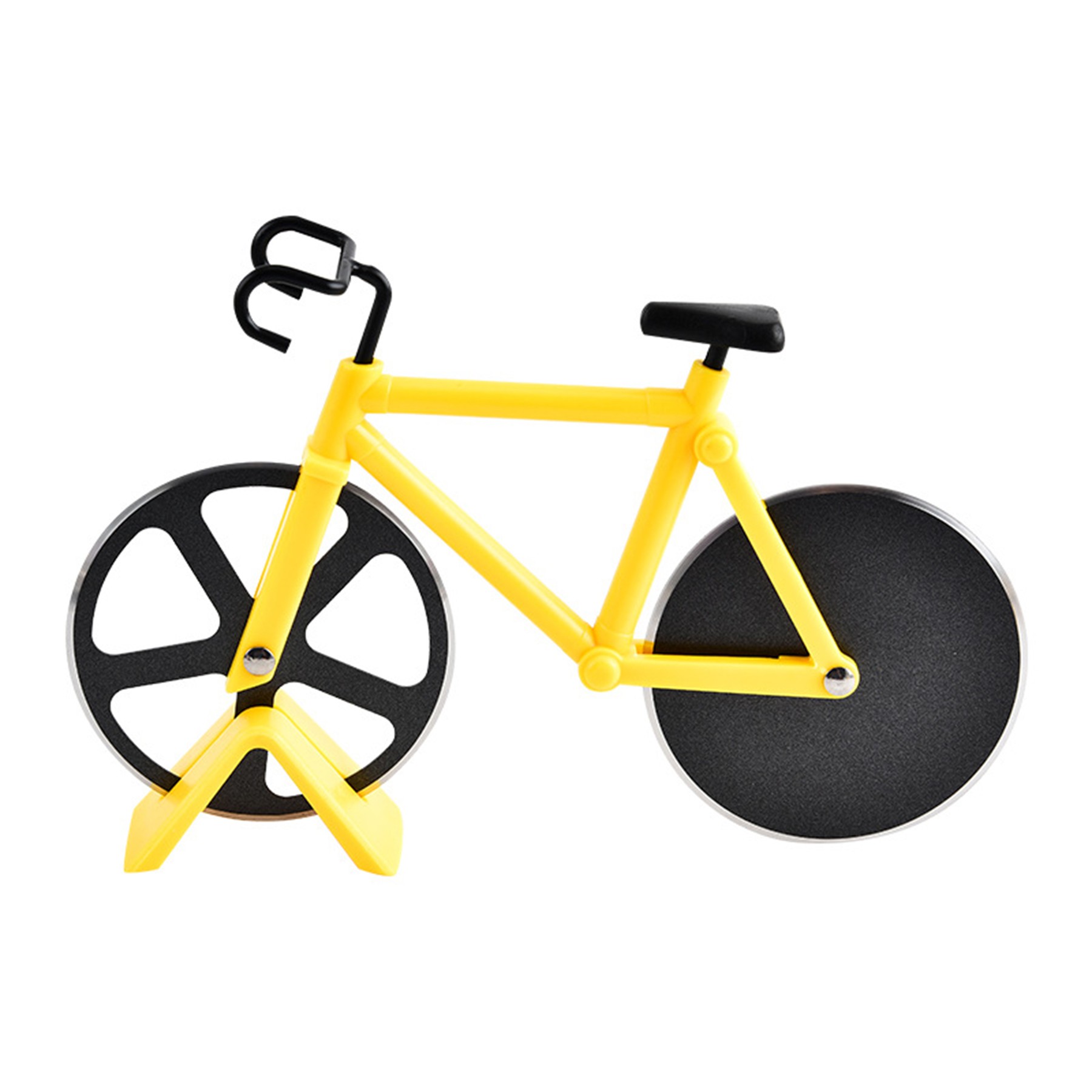 Bicycle Pizza Cutter Home Creative Cutter Roller Cutter 5
