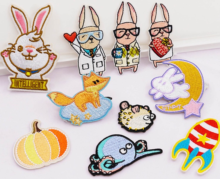 Assorted Styles Embroidered Patches 3