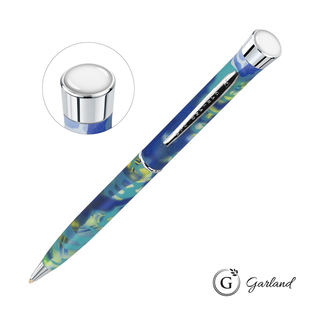 Garland® Liberty Custom Ballpoint Pen - Chrome 8