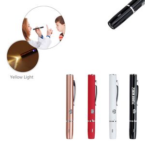 Portable LED Flashlight With Rechargeable Battery And Metal Clip 3