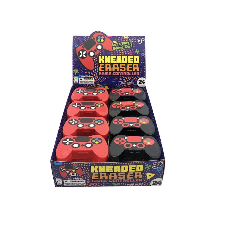 Game Controller Kneaded Erasers - 4 Colors