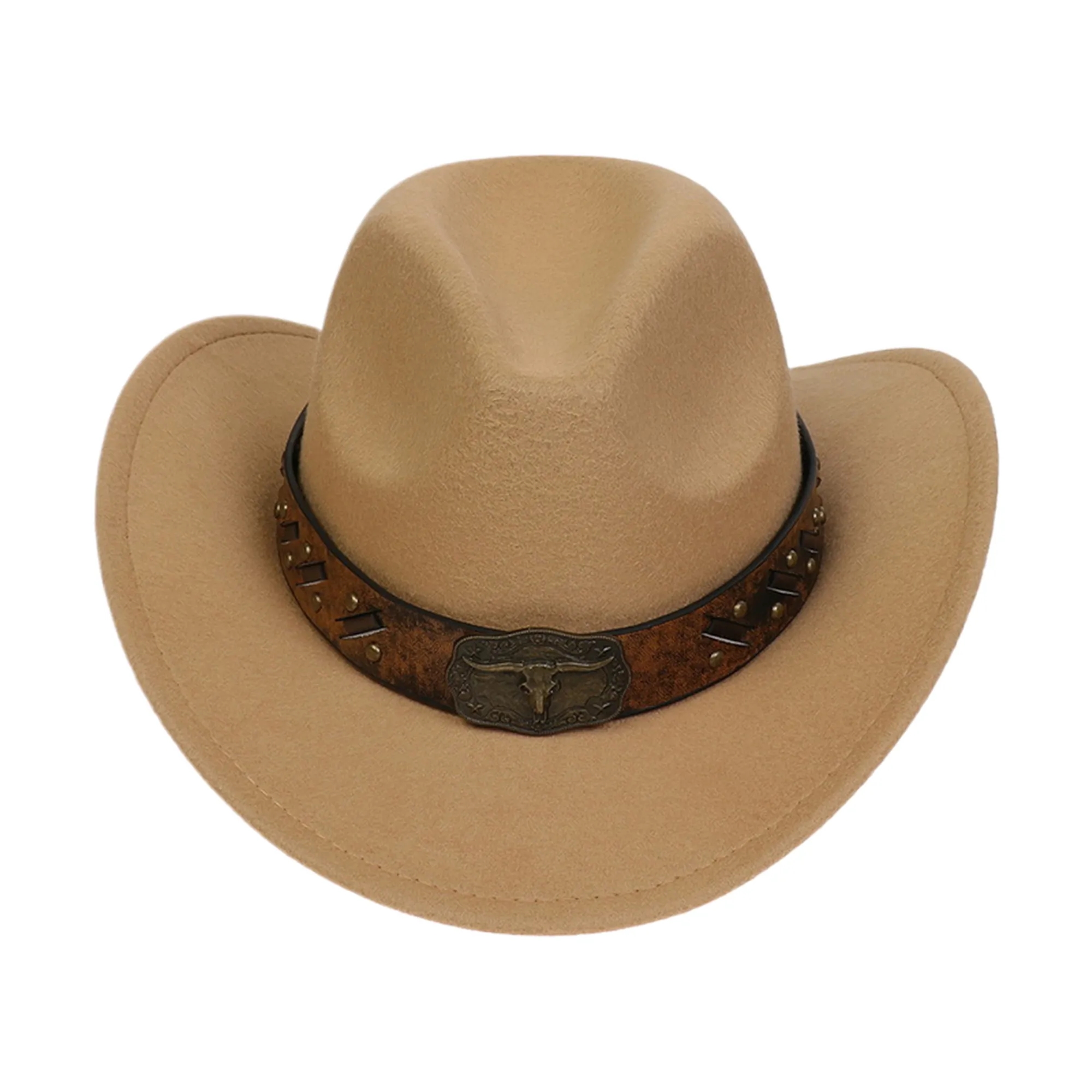 MOQ50 Wool Felt Jazz Retro Tide Hat 5