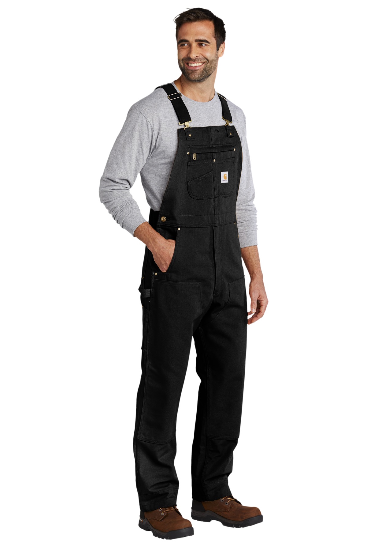 Carhartt Duck Unlined Bib Overalls. CT102776 18