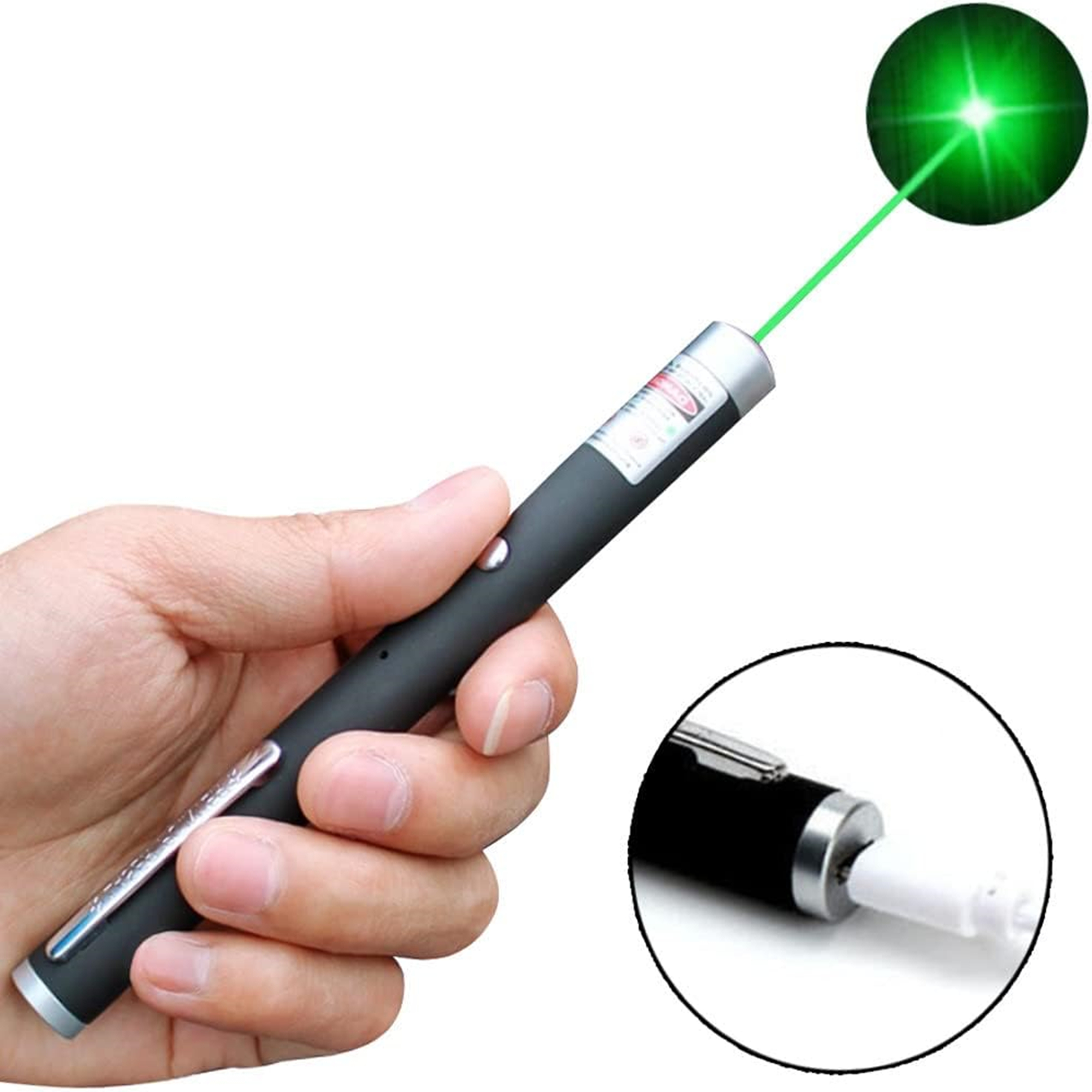 Chargeable Cat Toys Laser Pointer Of Green Light 2