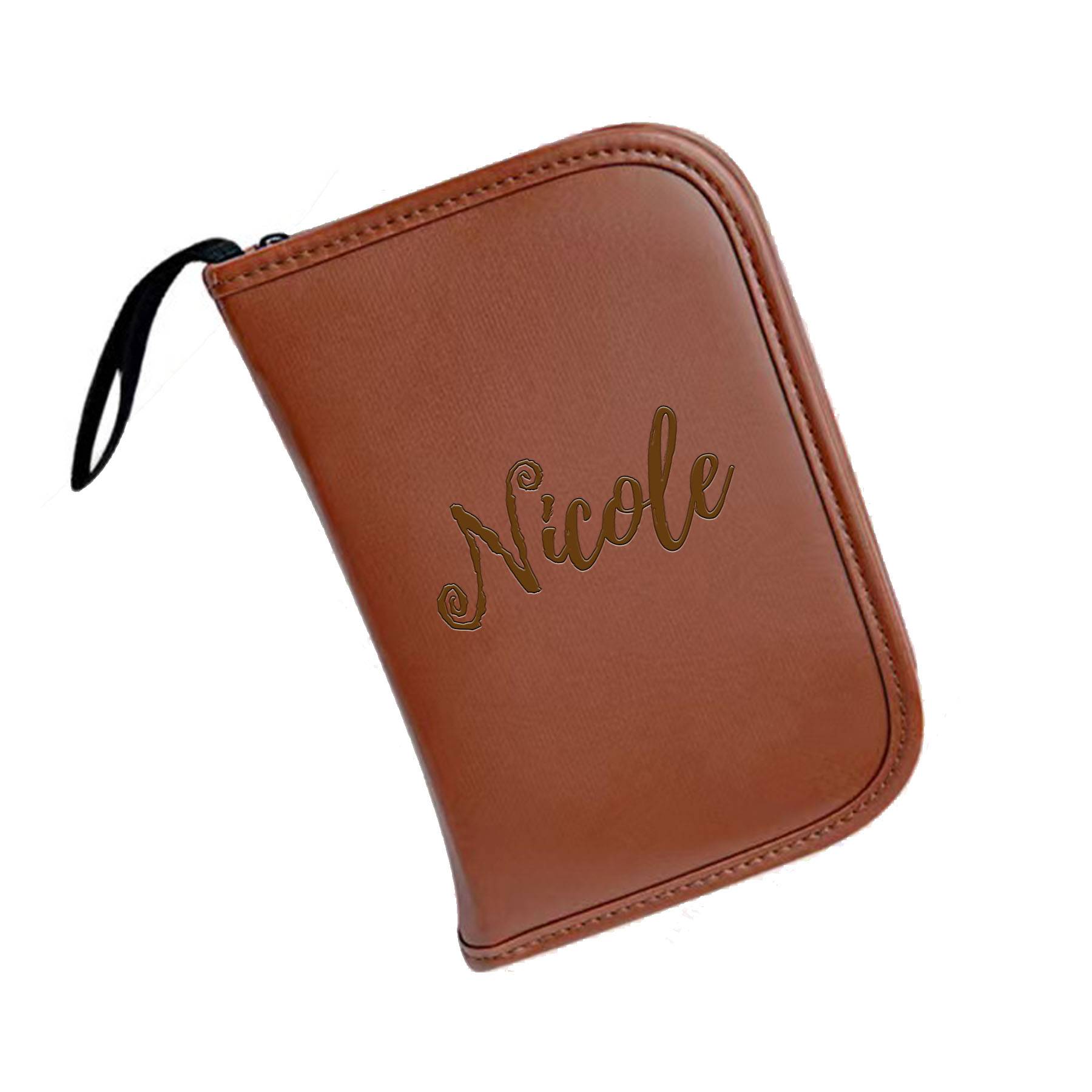 PU Leather Golf Accessory Case Handbag 4