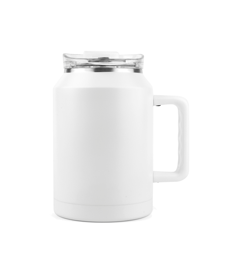 NEW 50oz double wall SS vacuum Mug &Lid with Twist Closure - gift box packing 2