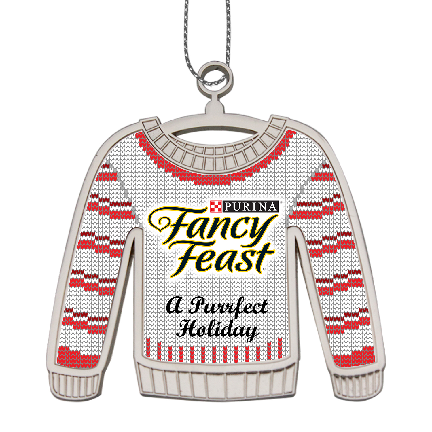 Ugly Sweater Holiday Ornament 4