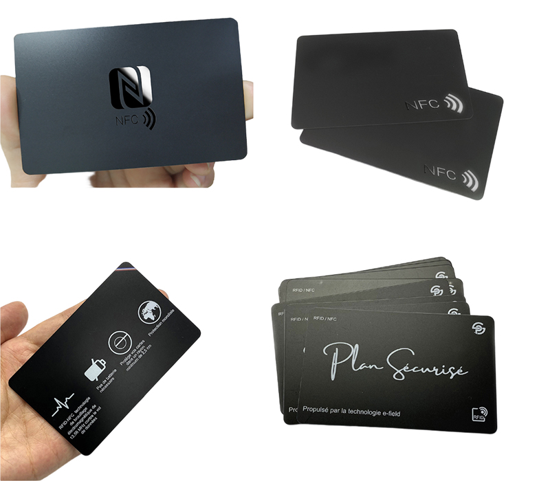 Waterproof Printable Plastic Smart NFC Card - Black 5