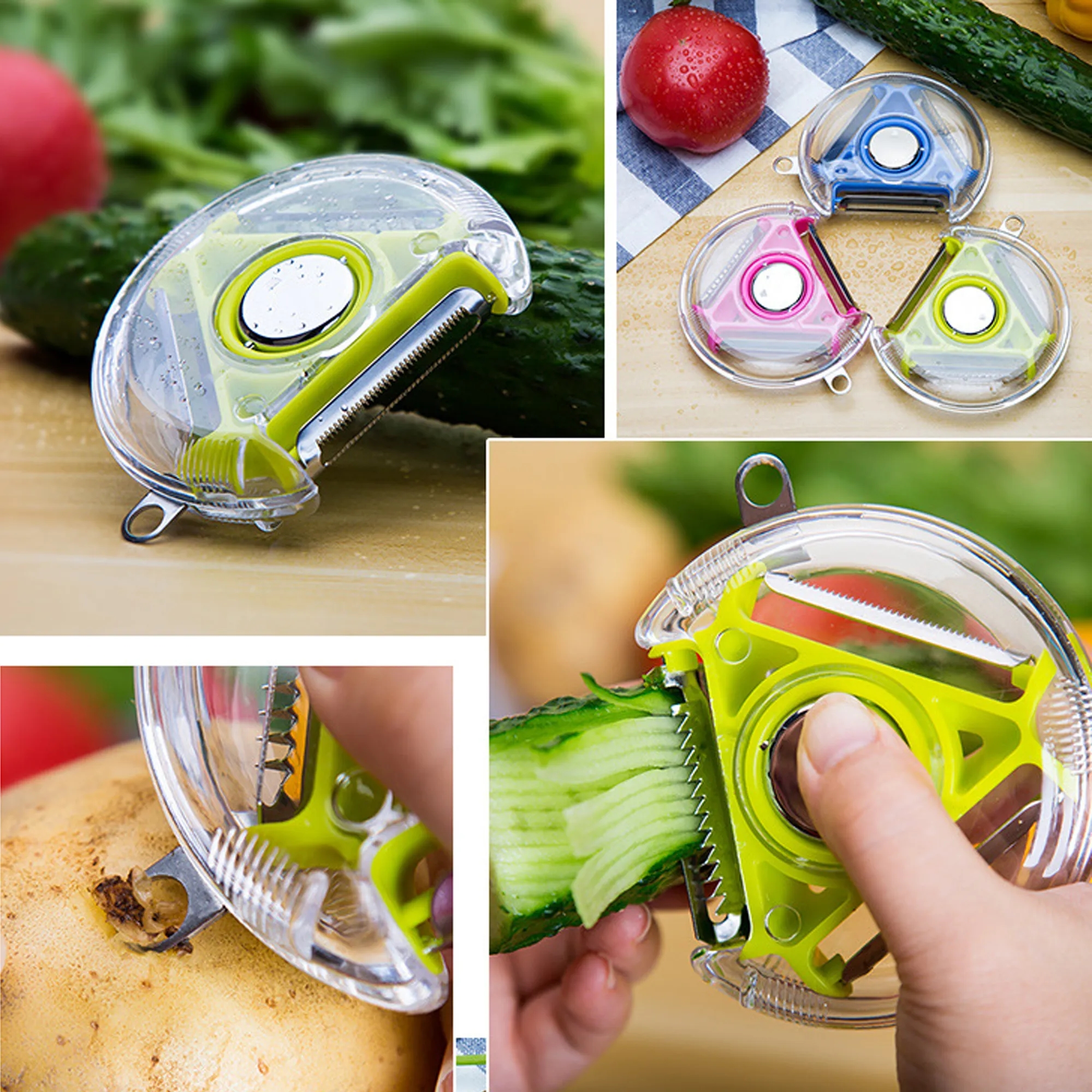 3 in 1 Round Kitchen Peeler 9
