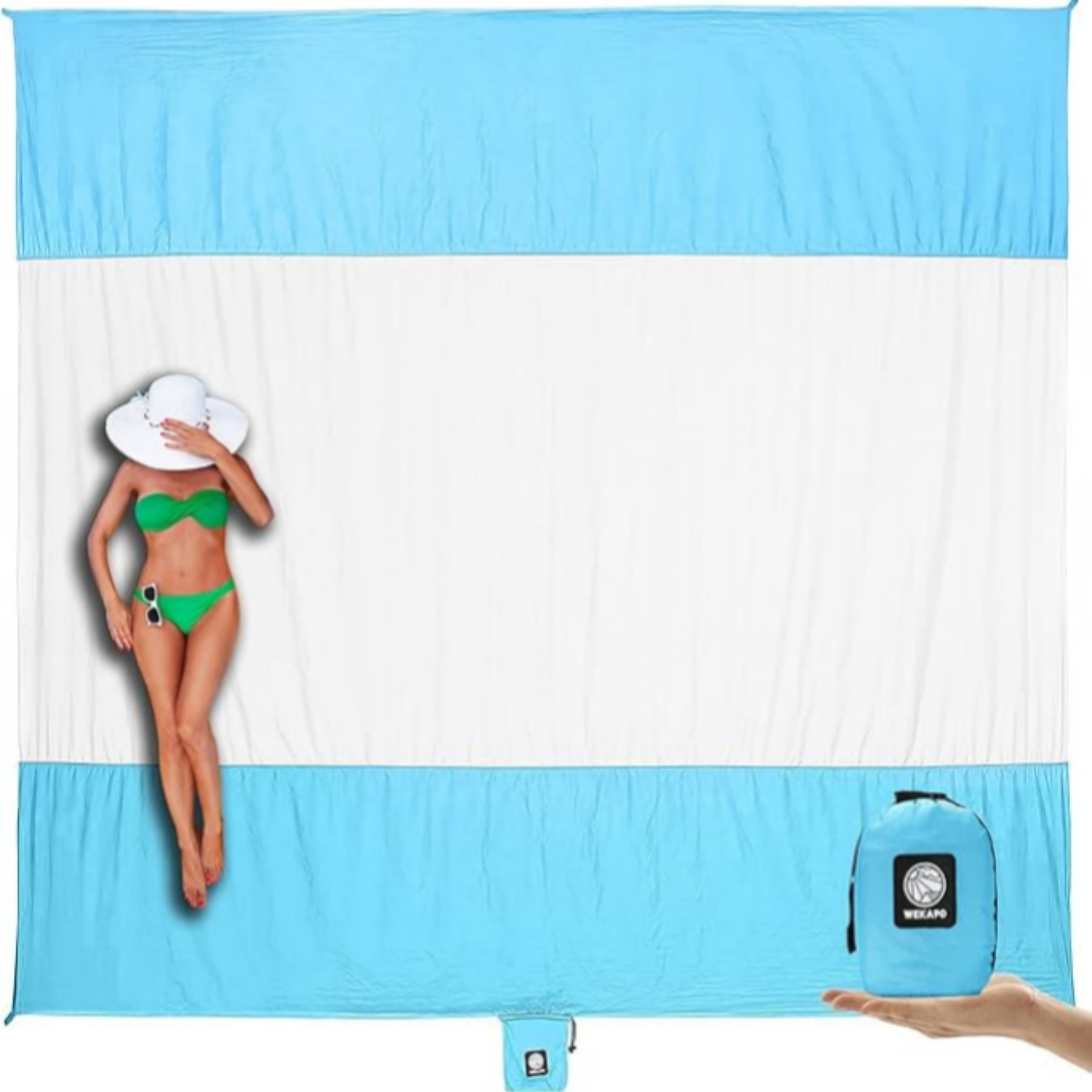 Oversized Foldable Beach Mat 7