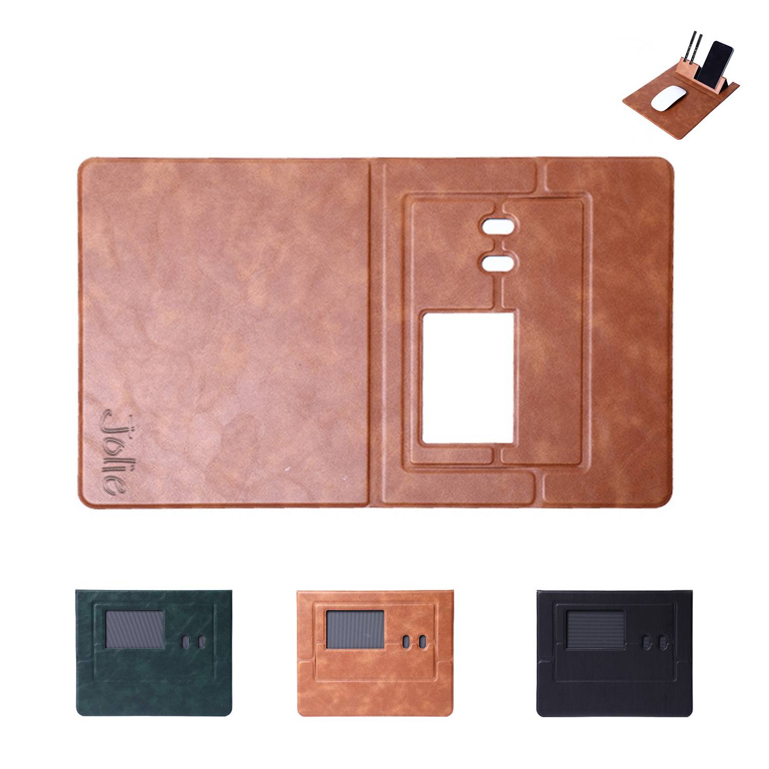 PU Leather Office Mouse Pad