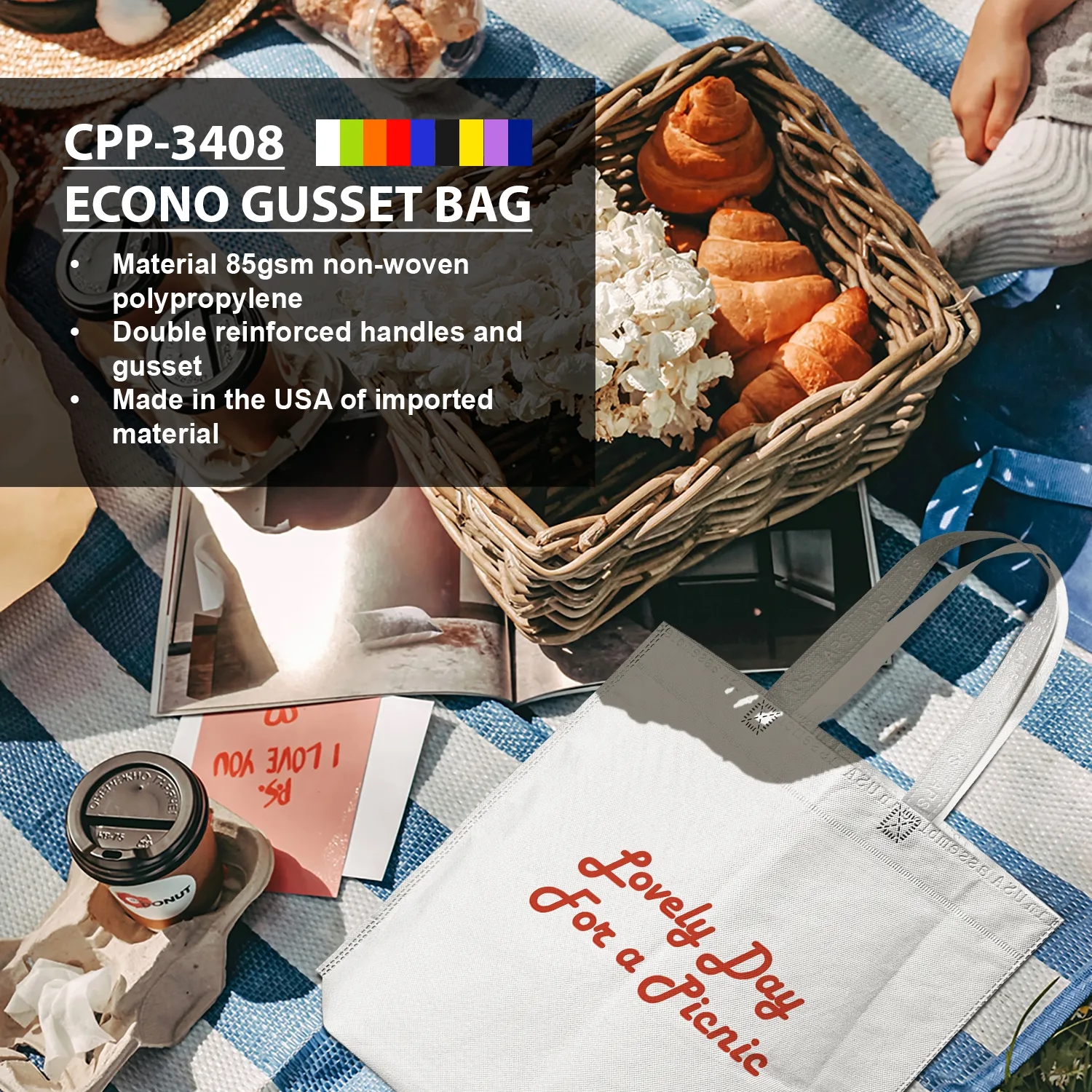ECONO GUSSET BAG 14