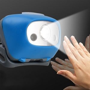 Sensor Activated Headlamp Flashlight With Sensor Modes 11