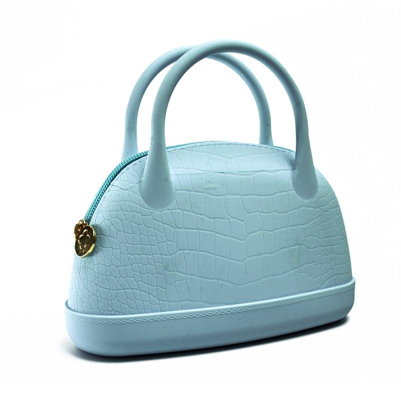 Crocodile pattern silicone handbag 4
