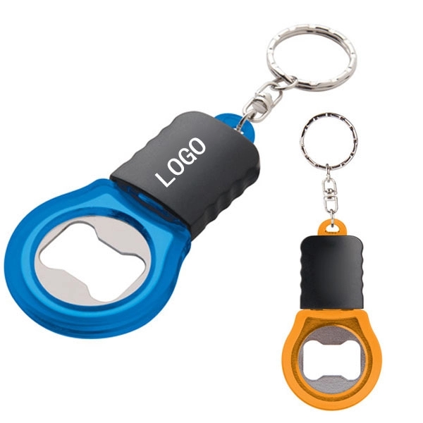 Promotional Bright Idea Bottle Opener Key Light 2