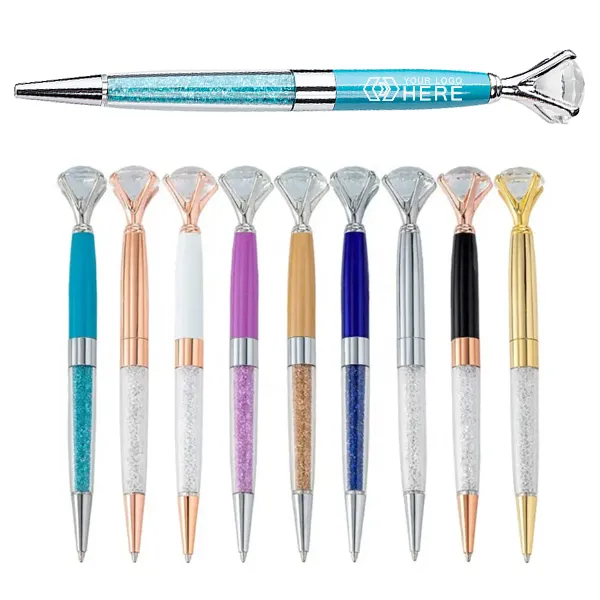 Diamond Metal Ballpoint Pen, 17