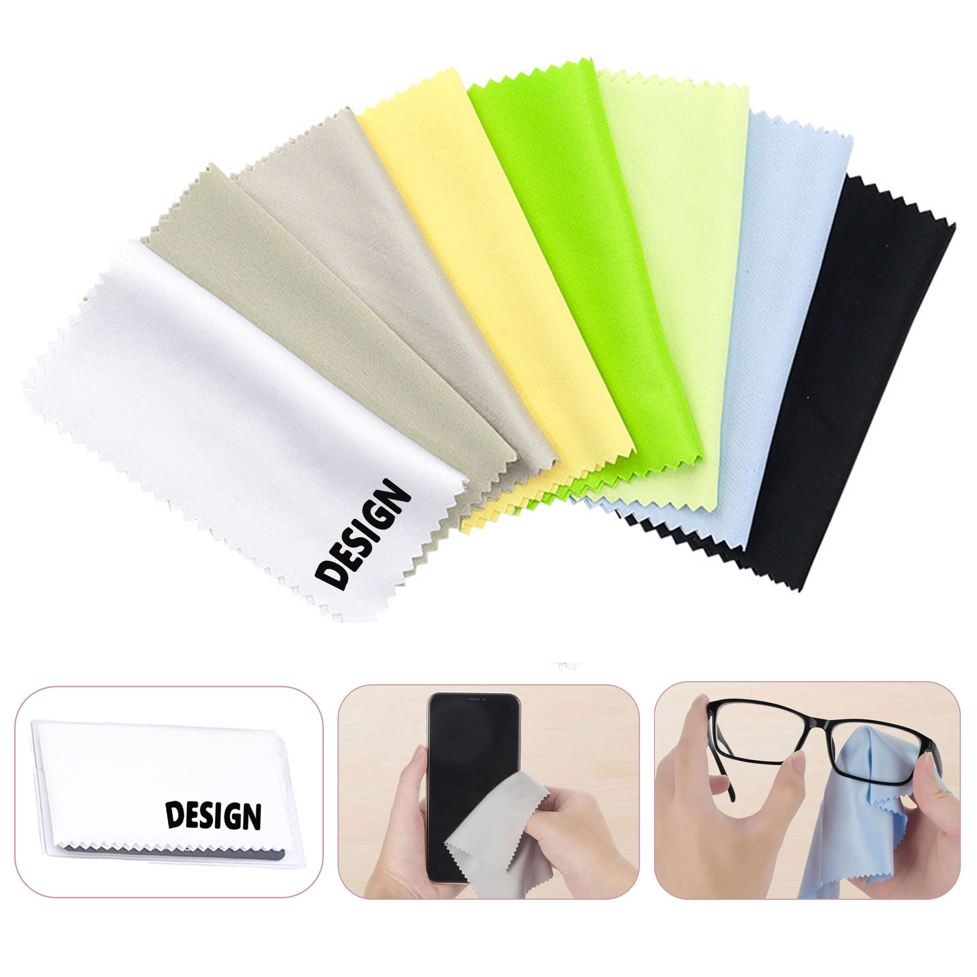 Multi-purpose Microfiber Cleaning Cloths for Glasses 1