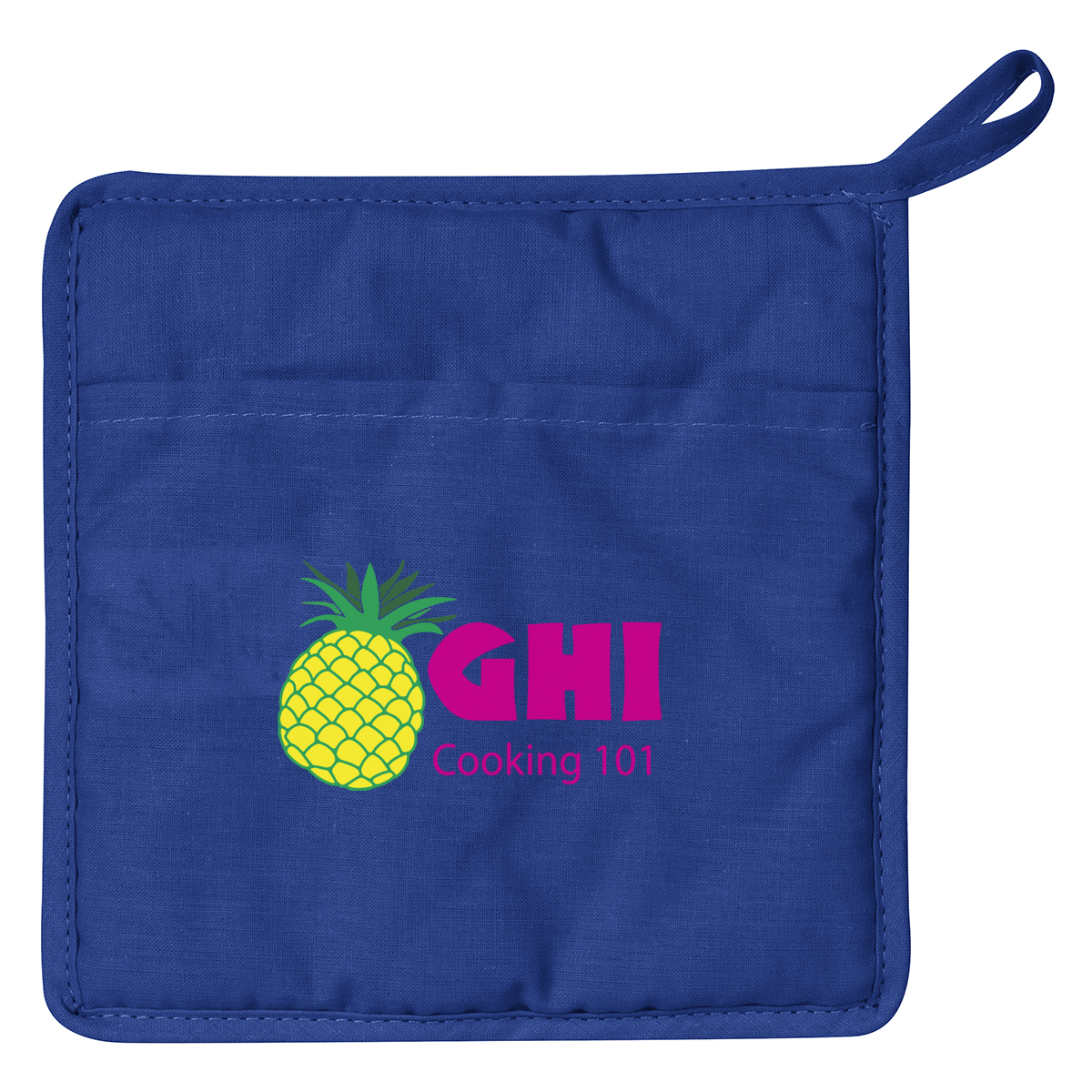Quilted Cotton Canvas Pot Holder 12