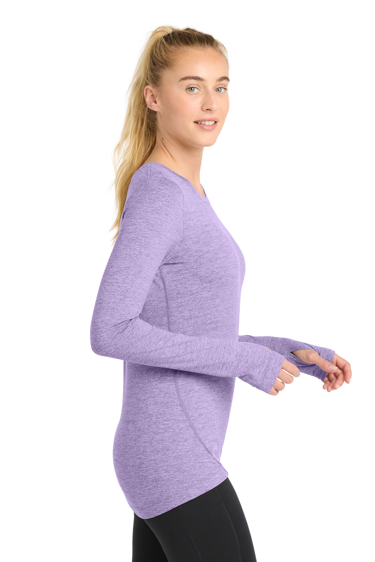 Sport-Tek Women's Exchange 1.5 Long Sleeve Crew LST710 29