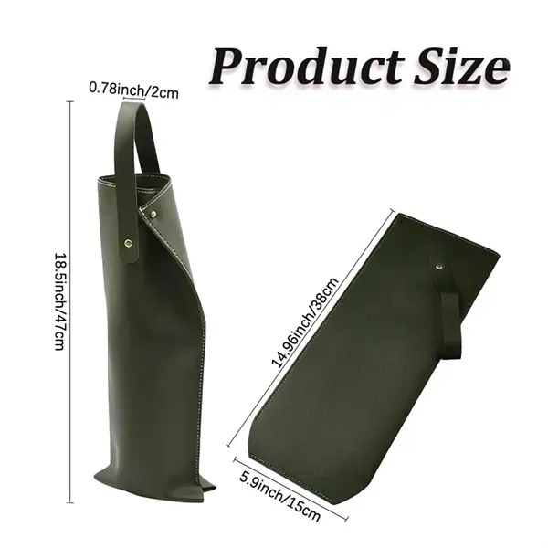 Leather Wine Bottle Carrier 3