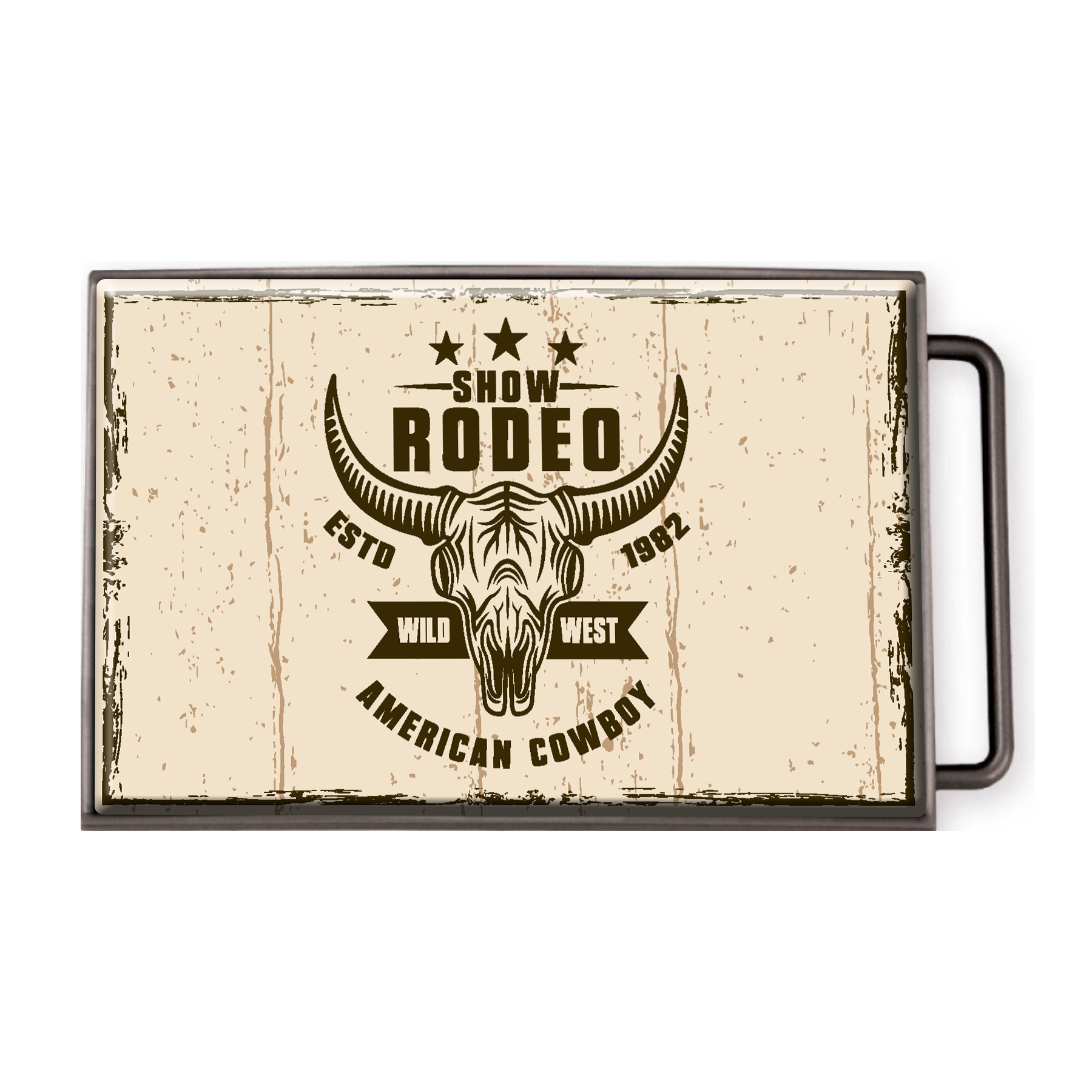 Digistock Belt Buckles: 3-1/4" W x 2-1/2" H Rectangle