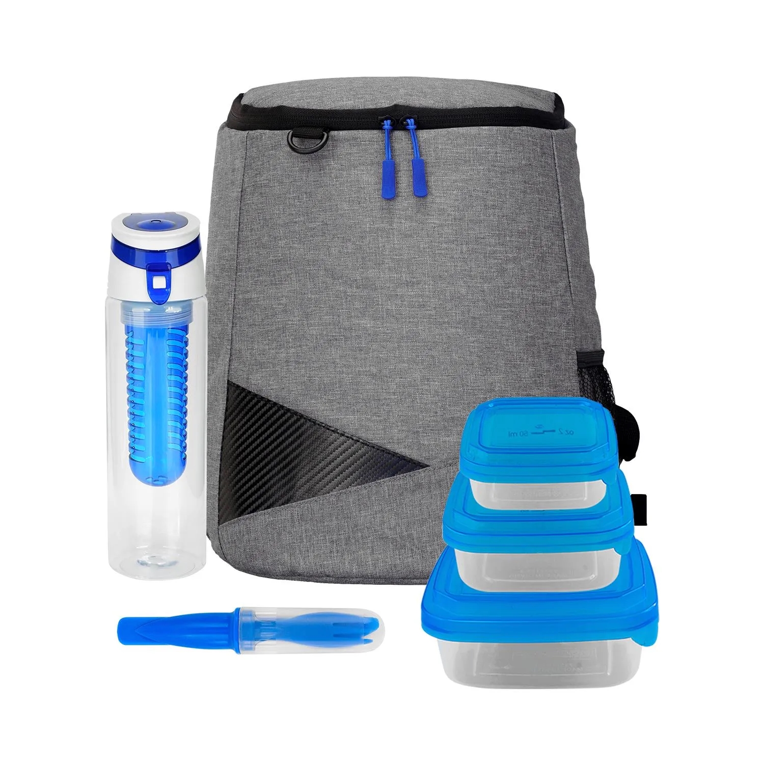 Portion Control Drink & Cutlery Set 15