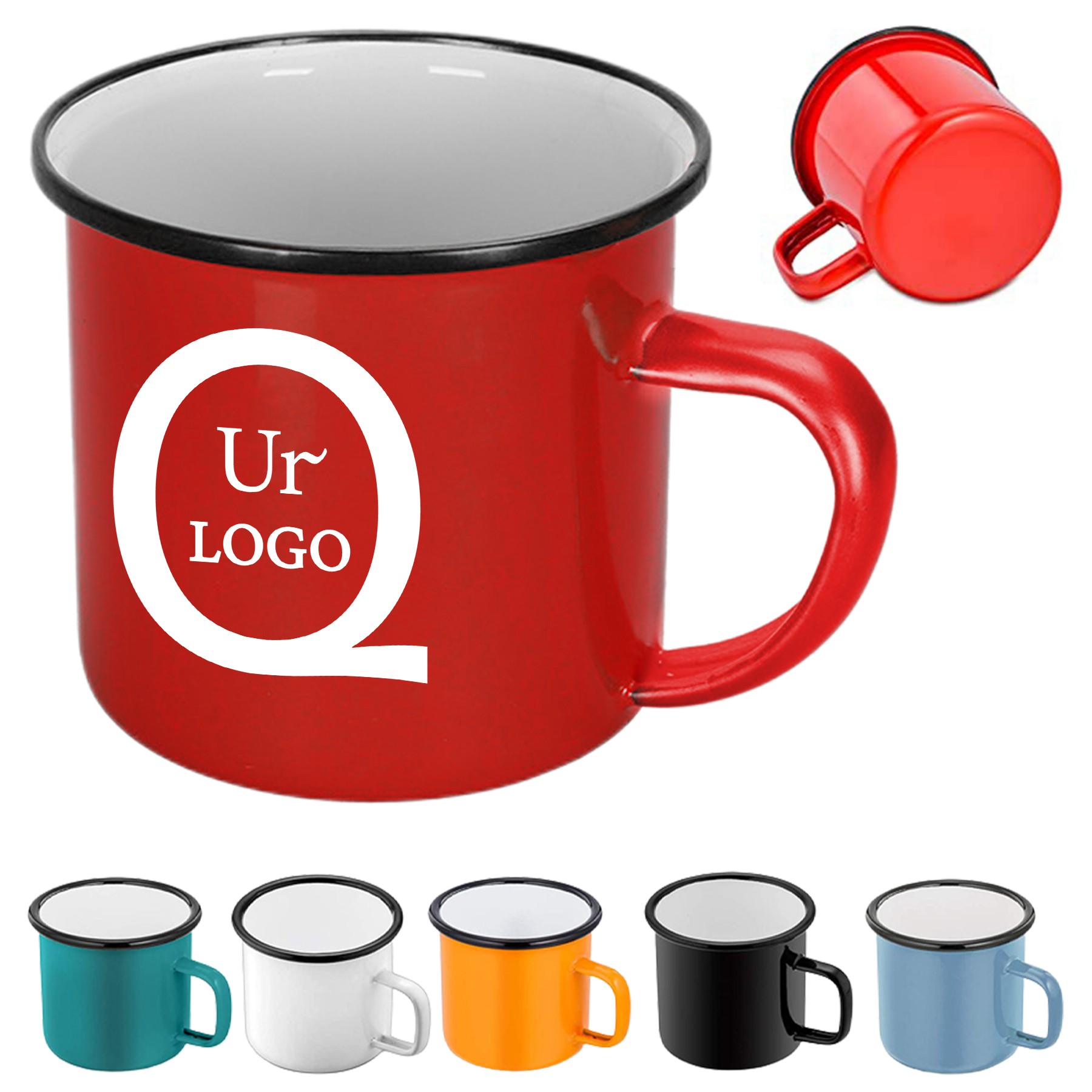 12.2Oz Enamel Cup