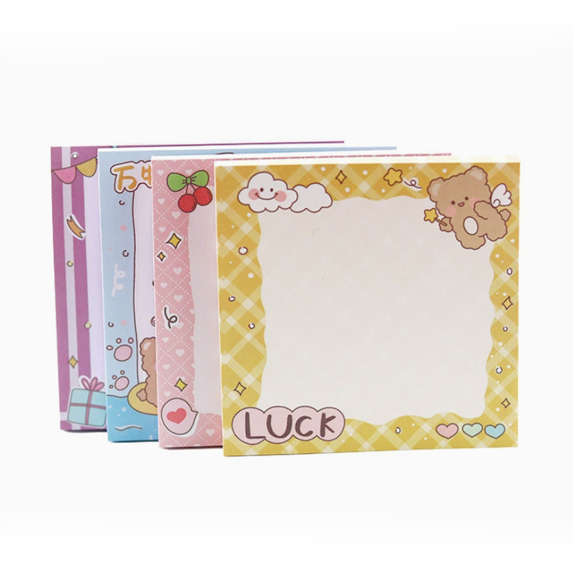 Sticky Notes Colorful Self Stick 3